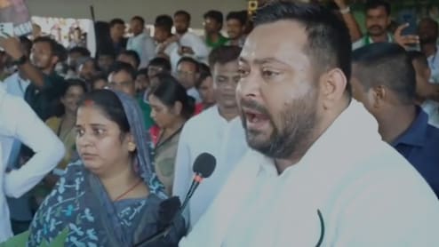 नकलची सरकार... तेजस्वी यादव ने मुख्यमंत्री महिला रोजगार योजना को अपनी योजना की कॉपी बताया