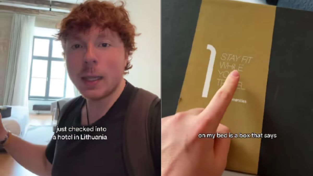 Watch: Man Checks Fitness As 