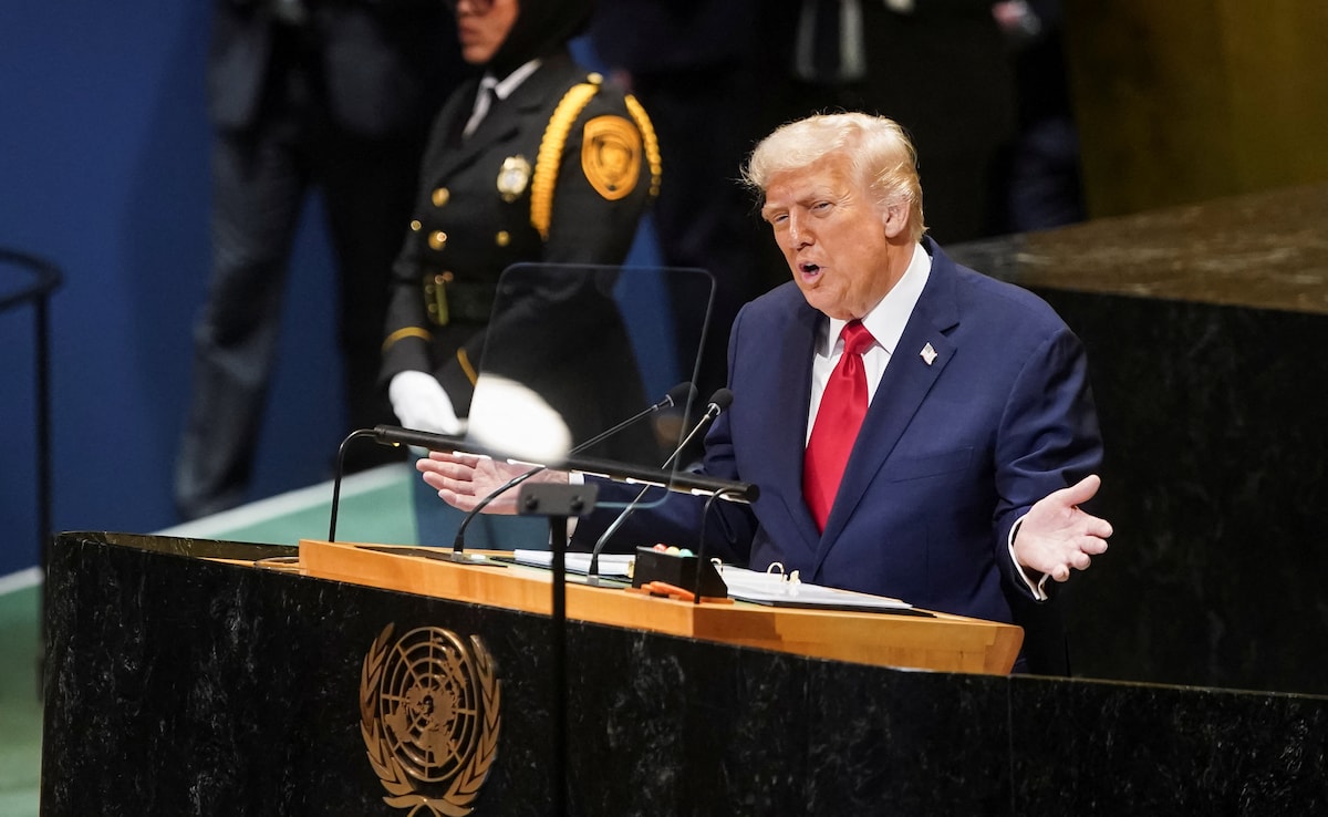 Trump Repeats Claim He Ended 7 Wars, Including India-Pak, In UN Speech