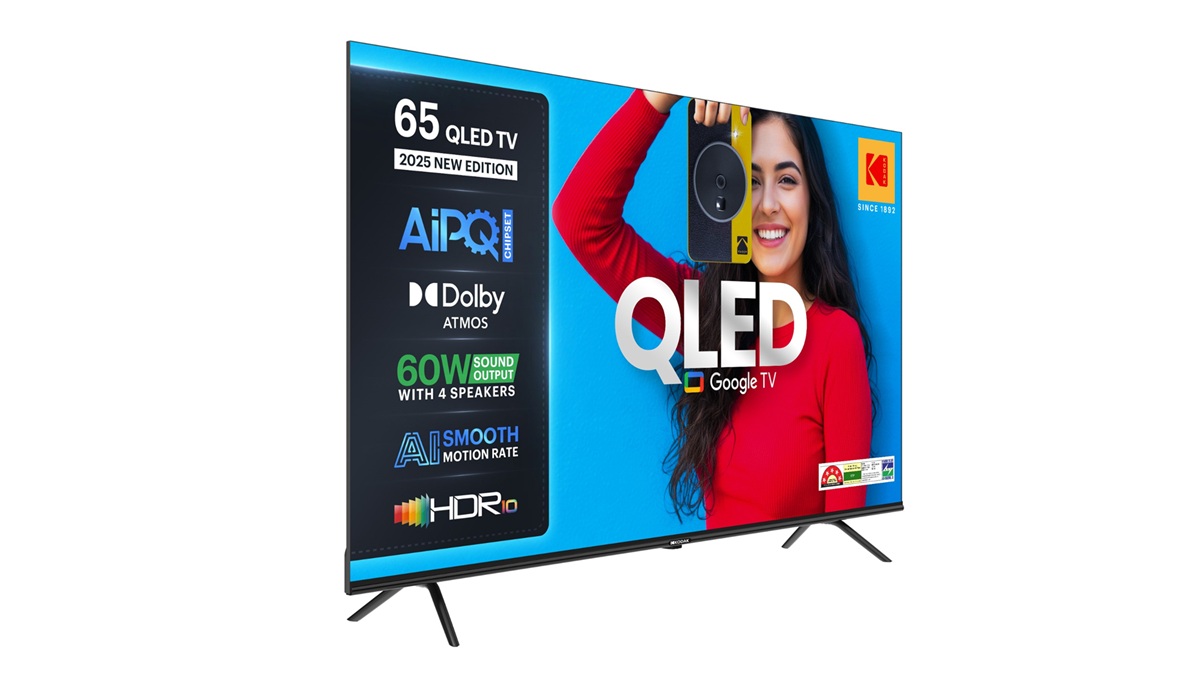 Kodak Matrix QLED TV 43, 50, 55 और 65 इंच डिस्प्ले में लॉन्च, जानें कैसे हैं फीचर्स और कीमत