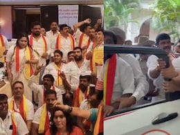 Pro-Kannada Protesters Barge Into Bengaluru's Taj West End, Disrupt Event Attended By MPs Pro-Kannada Protesters Barge Into Bengaluru's Taj West End, Disrupt Event Attended By MPs