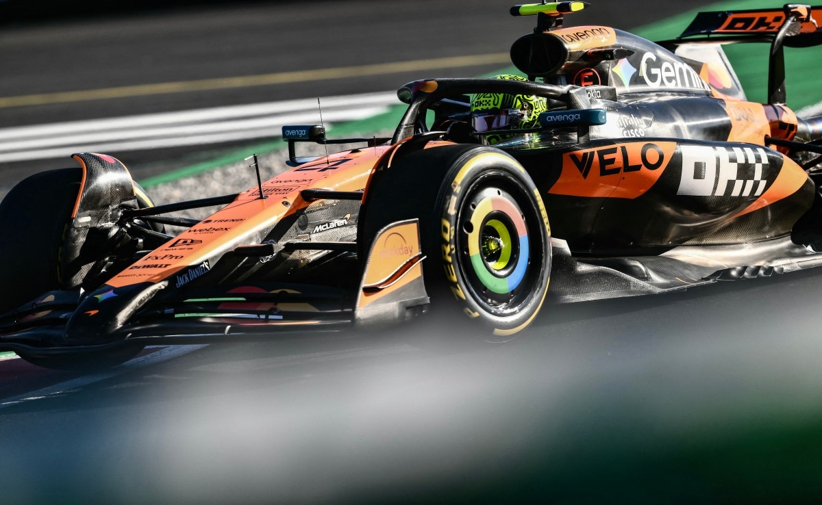 Formula 1 Title Pretender Lando Norris Fastest In Second Monza Practice