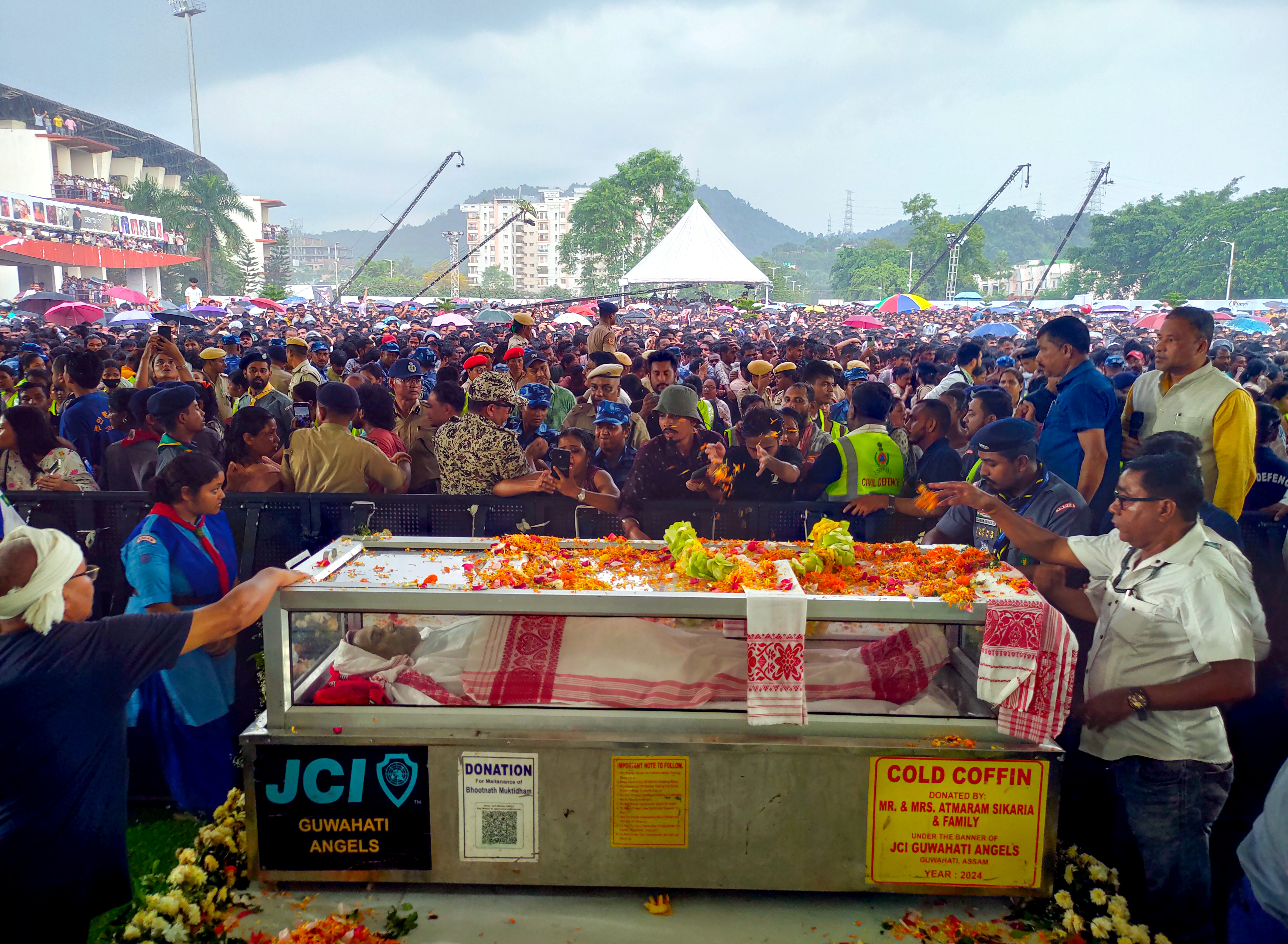 Zubeen Garg Funeral Live Updates: Assam Bids Final Farewell To Its Beloved Zubeen Da