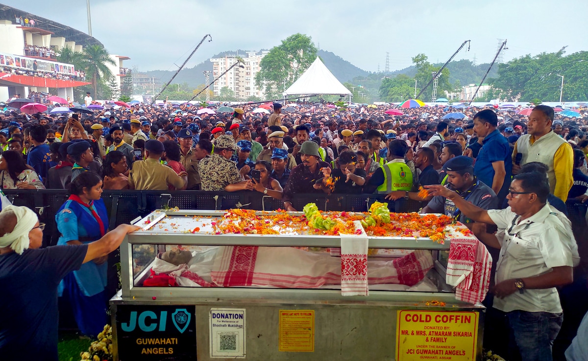 Zubeen Garg Funeral Updates: Assam Bids Final Farewell To Its Beloved Zubeen Da