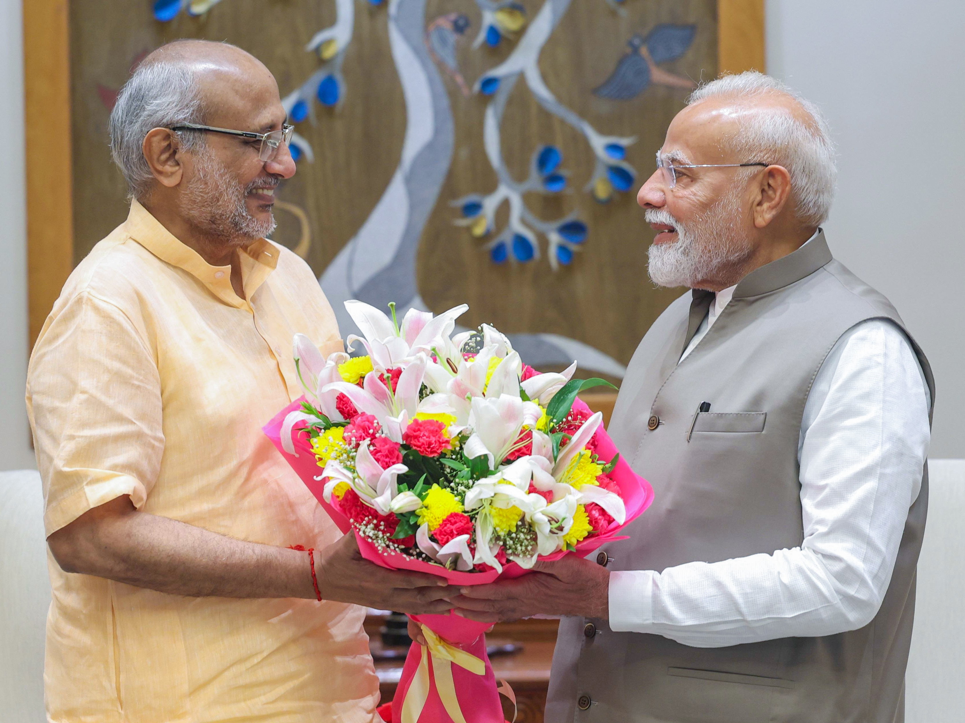 NDA उम्मीदवार सीपी राधाकृष्णन उपराष्ट्रपति चुनाव जीते, पक्ष में मिले 452 वोट
