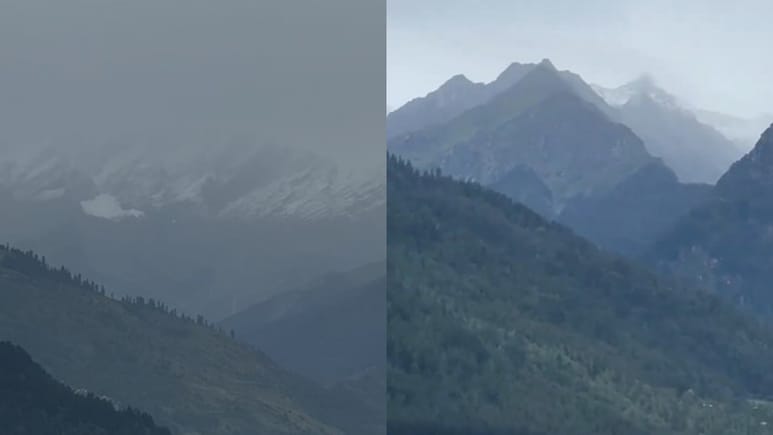 हिमाचल में मौसम का अजब रंग, बादलफोड़ बारिश के बाद अब बर्फबारी, देखें वीडियो हिमाचल में मौसम का अजब रंग, बादलफोड़ बारिश के बाद अब बर्फबारी, देखें वीडियो