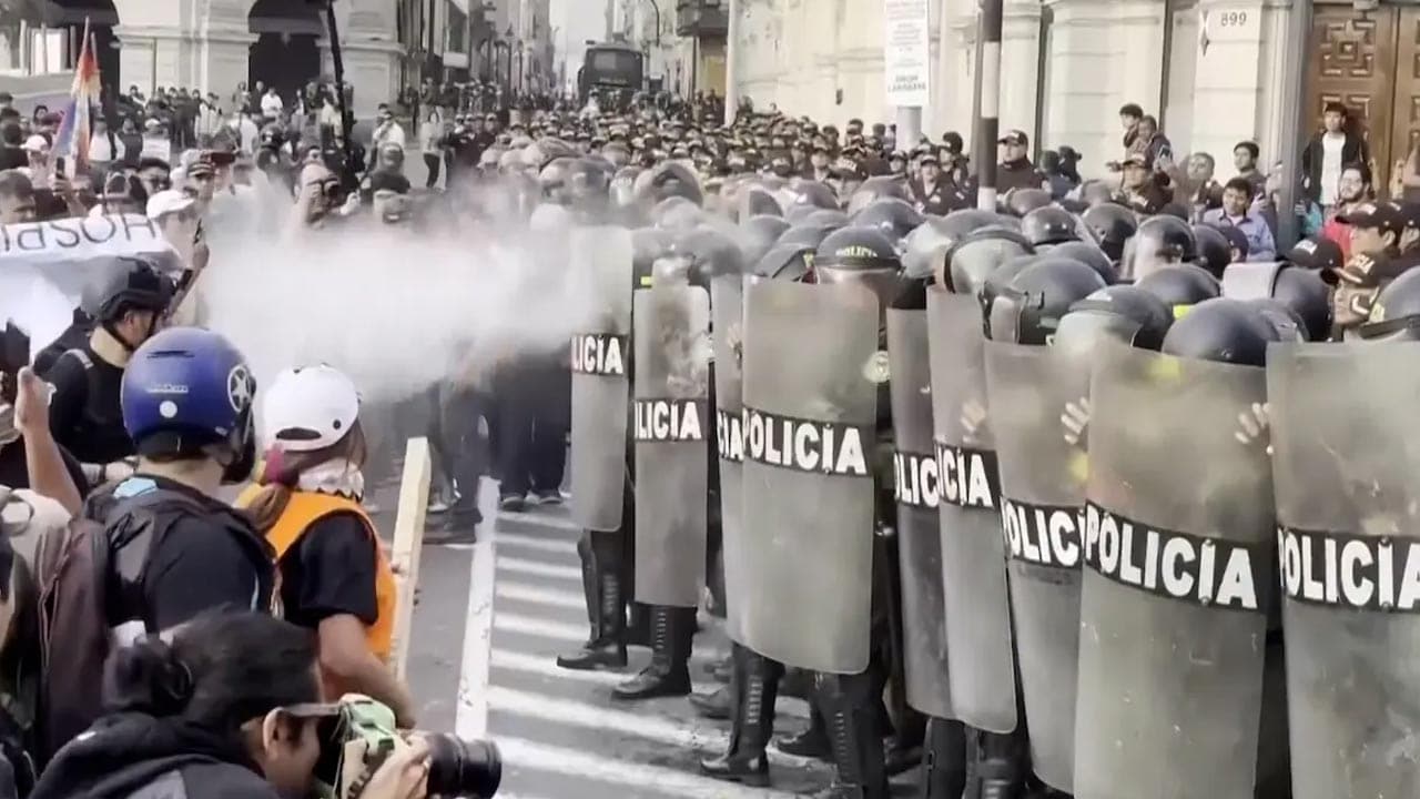 Video : Violent Gen-Z Led Protests Rise Tension In Peru, Philippines