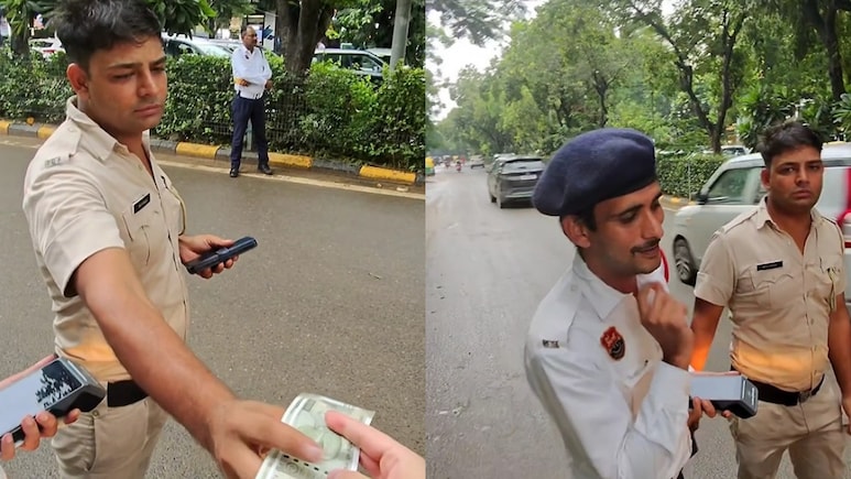 जापानी टूरिस्ट से ली 1000 रुपए की रिश्वत, नियम तोड़ने का दे दिया 'पास'... गुरुग्राम के 3 पुलिसकर्मी सस्पेंड जापानी टूरिस्ट से ली 1000 रुपए की रिश्वत, नियम तोड़ने का दे दिया 'पास'... गुरुग्राम के 3 पुलिसकर्मी सस्पेंड