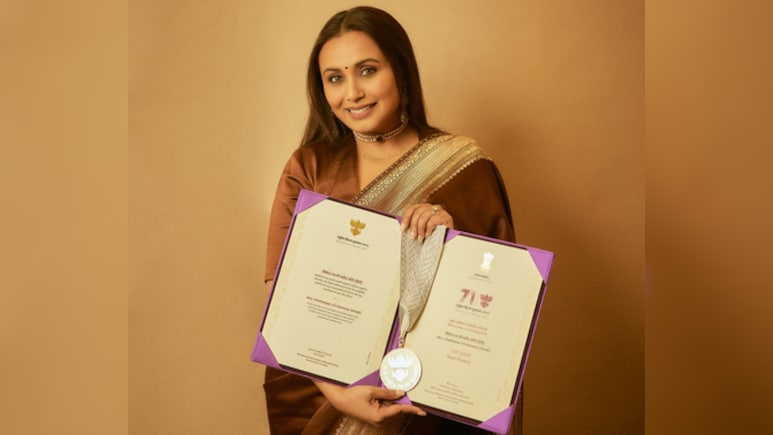 रानी मुखर्जी नेशनल अवार्ड मिलने पर हुईं इमोशनल, पिता को याद कर बोलीं- 'आज मैं आपको...'