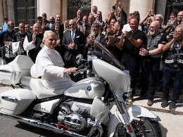 Pope Leo XIV Signs Custom BMW R 18 Transcontinental For Charity Auction Pope Leo XIV Signs Custom BMW R 18 Transcontinental For Charity Auction
