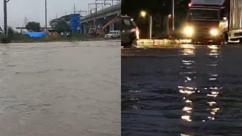 सड़कें बनीं तालाब, जलभराव के कारण जगह-जगह जाम... ग्रेटर नोएडा में बारिश के बाद बुरा हाल
