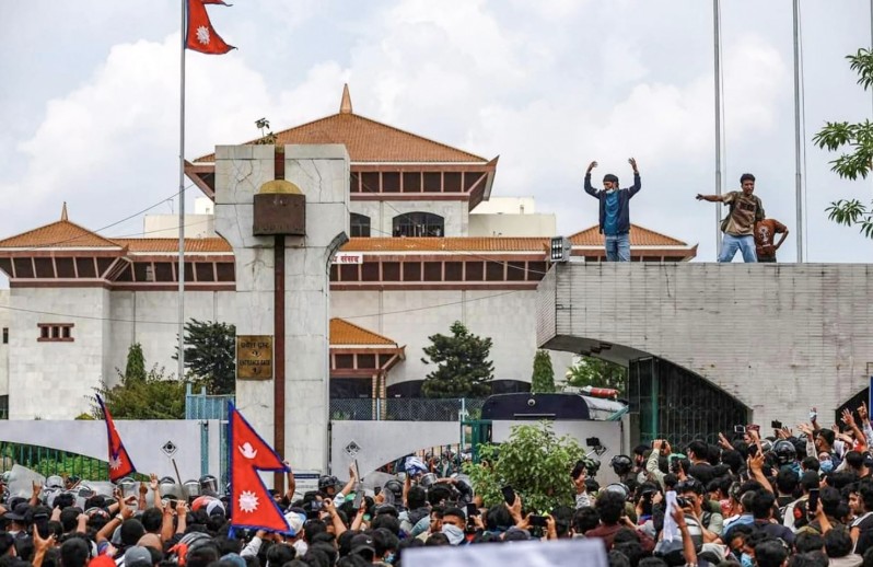 A "Nepo Kid" Trend Amid Gen Z-Led Protests Against Nepal's Social Media Ban