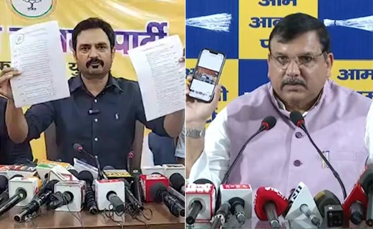 BJP, AAP Face Off, Exchange Lists Of &quot;Terrorist Members&quot;