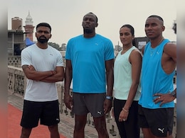 Usain Bolt Takes Over Delhi's Khari Baoli With Speed, Culture And Celebration Usain Bolt Takes Over Delhi's Khari Baoli With Speed, Culture And Celebration