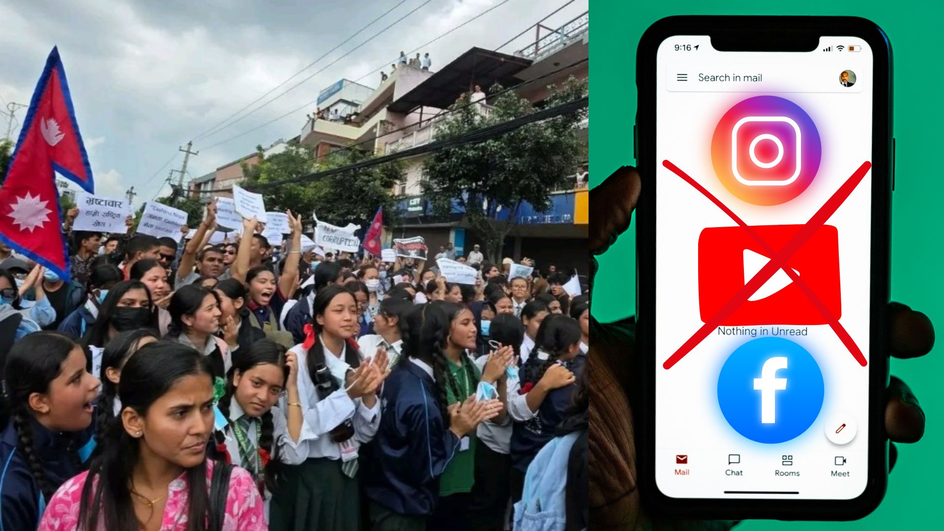 15-16 साल के बच्चों के आंदोलन से हिला नेपाल! आखिर सरकार ने फेसबुक से YouTube तक को क्यों बैन किया?