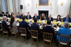 Trump Hosts Tech CEOs For Dinner At White House, Elon Musk Not Invited Trump Hosts Tech CEOs For Dinner At White House, Elon Musk Not Invited