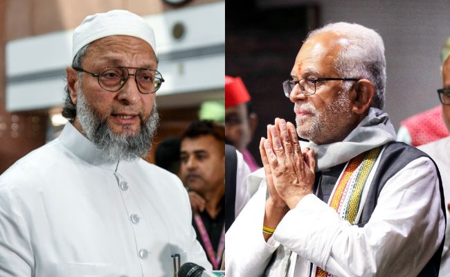 "Fellow Hyderabadi": A Owaisi To Back Sudershan Reddy In Veep Poll