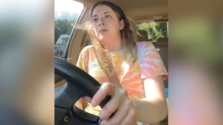 Video: Woman's Car Flips After She Sings 'Hit Me Baby One More Time'
