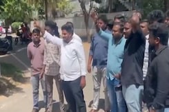 TVK Vijay Rally Stampede: DMK Protest Outside Vijay's Home TVK Vijay Rally Stampede: DMK Protest Outside Vijay's Home