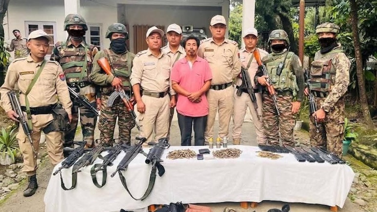 PLA Insurgent Arrested For Ambush On Assam Rifles In Manipur, Raids Going On