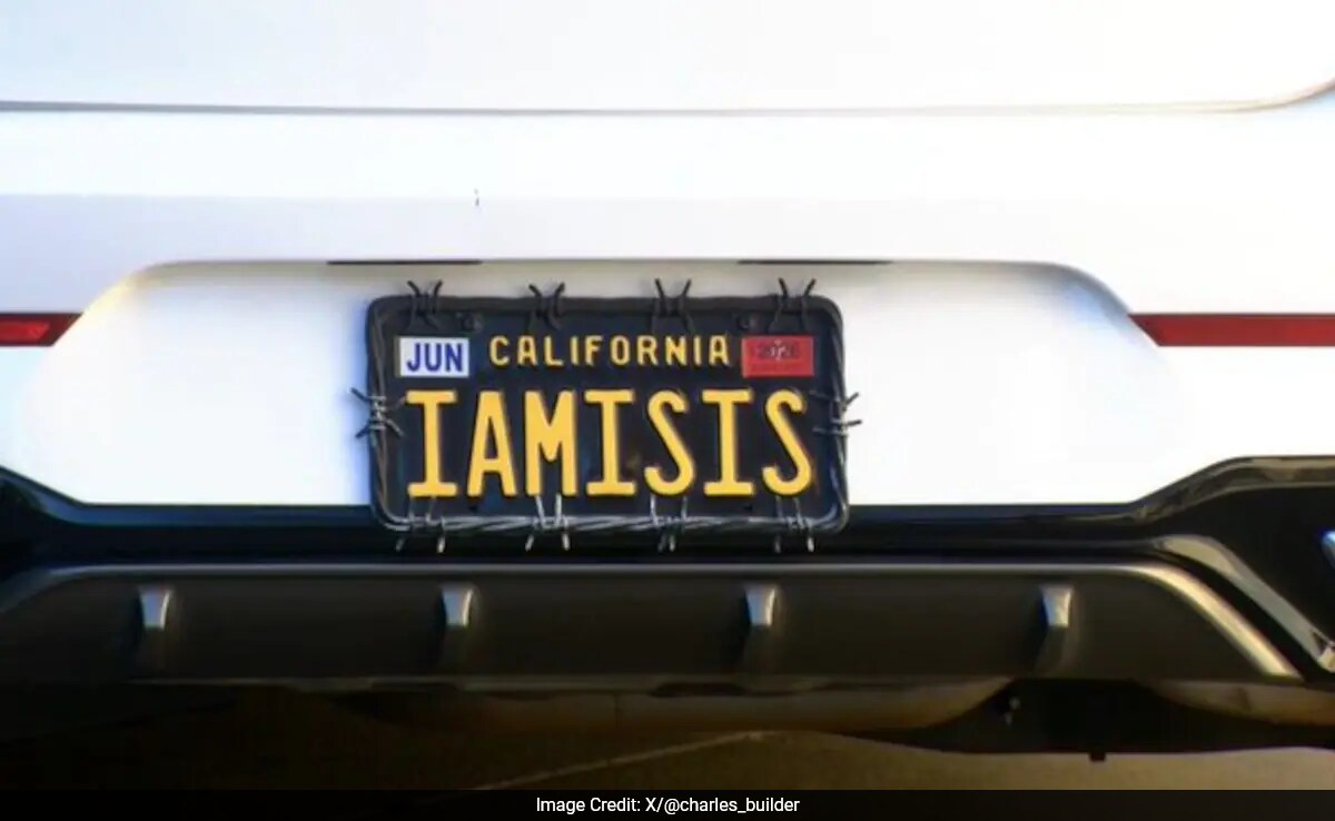 Woman Fights DMV Over 'IAMISIS' License Plate