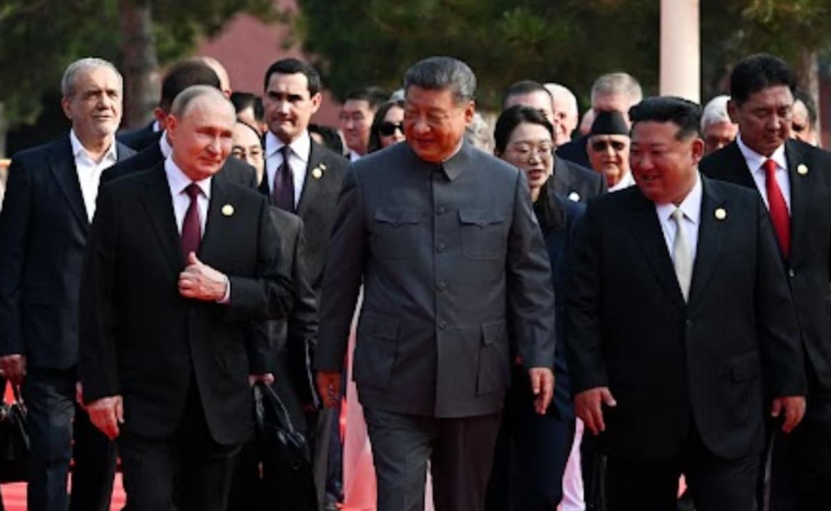 "Peace Or War": Xi Jinping Hosts Massive Military Parade With Putin And Kim