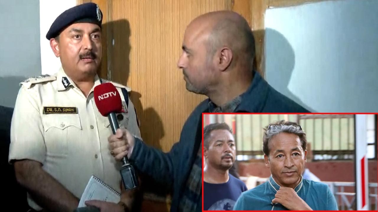 Ladakh Top Cop To NDTV On Sonam Wangchuk's Pakistan Link
