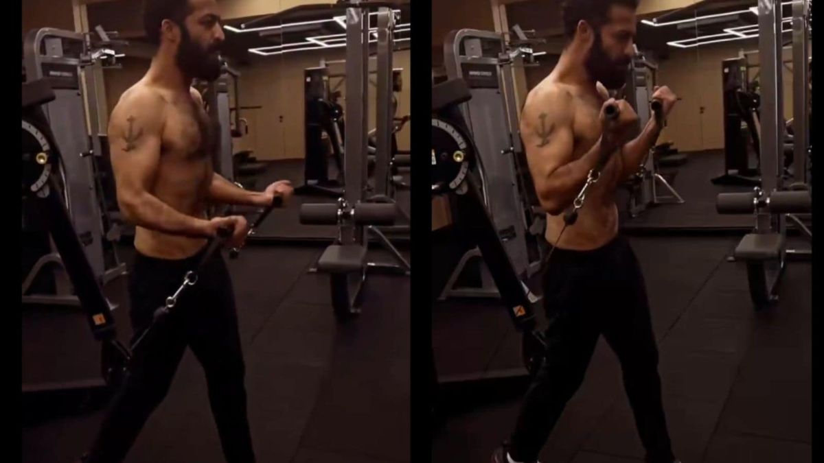 Jr NTR Sweats It Out In The Gym As He Trains For Prashanth Neel's Next Film