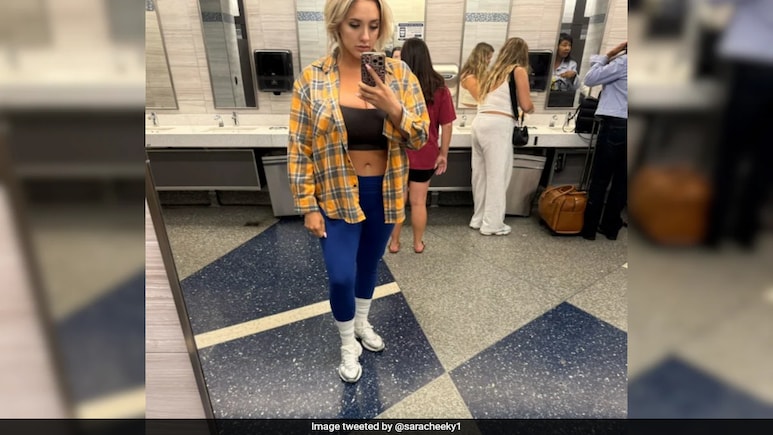 Playboy Model Claims American Airlines Attendant Told Her To 'Button Up' Before Boarding Plane Playboy Model Claims American Airlines Attendant Told Her To 'Button Up' Before Boarding Plane