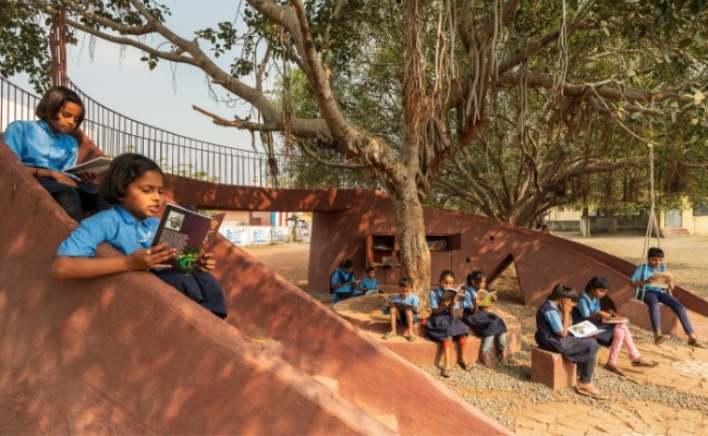 A Banyan Tree, A Playground, And A 'Pod for Happiness' That Reimagined Village Life A Banyan Tree, A Playground, And A 'Pod for Happiness' That Reimagined Village Life