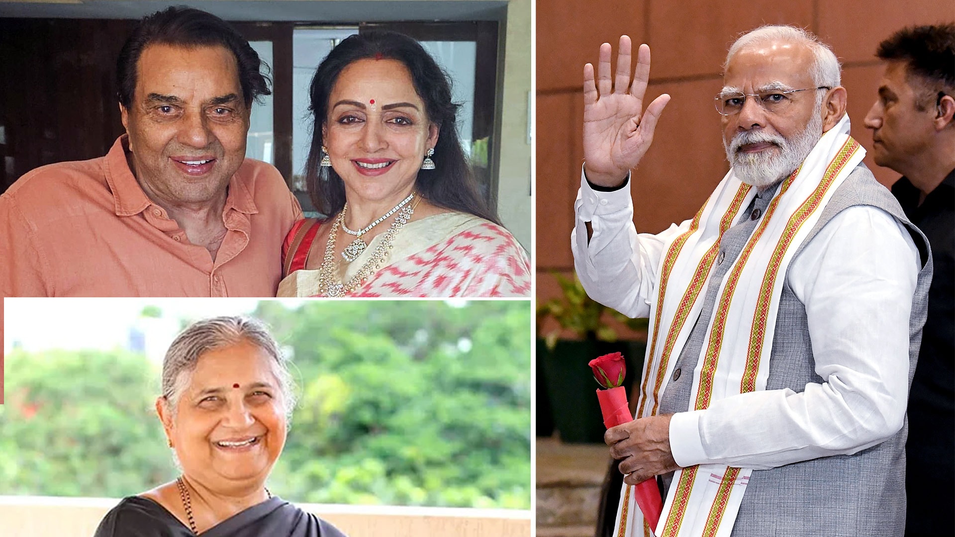 Sudha Murthy, Dharmendra, Hema Malini Among Many Wishing PM Modi On 75th Birthday