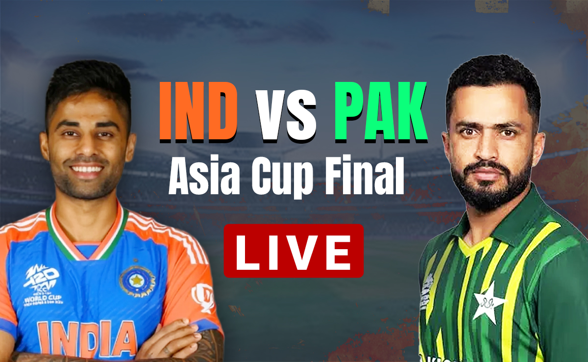 IND vs PAK LIVE, Asia Cup 2025 फाइनल लाइव: अभिषेक को कैसे आउट करें, मैच से पहले टेंशन में अफरीदी और यूसुफ