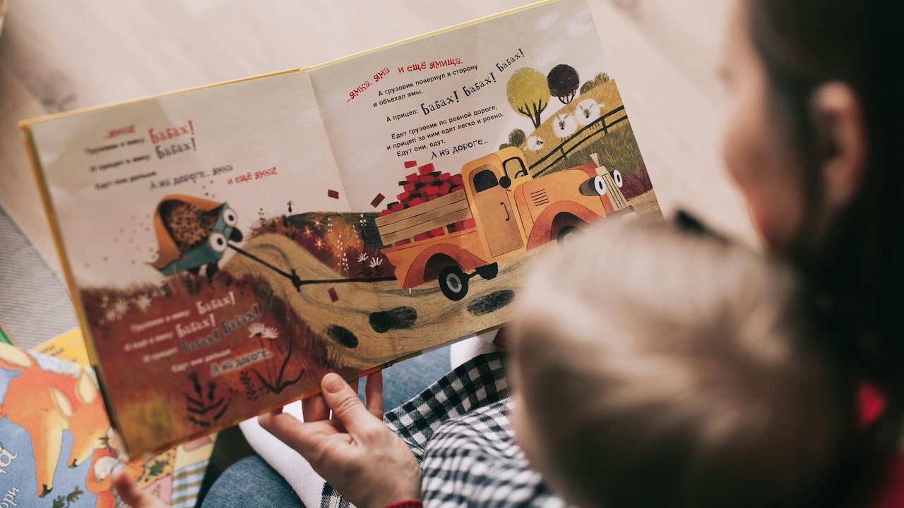 Choose books with easy language, short sentences, and fun illustrations