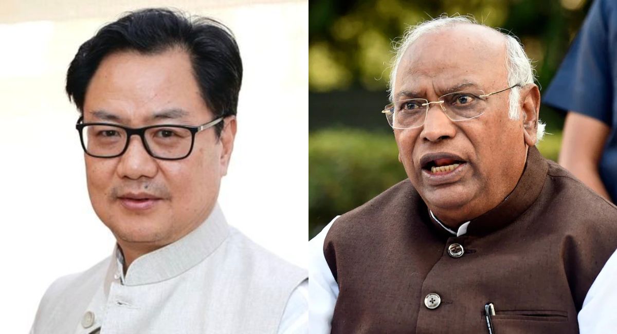 Diplomat Rebuts M Kharge's H1-B Attack On Centre, Kiren Rijiju Reacts