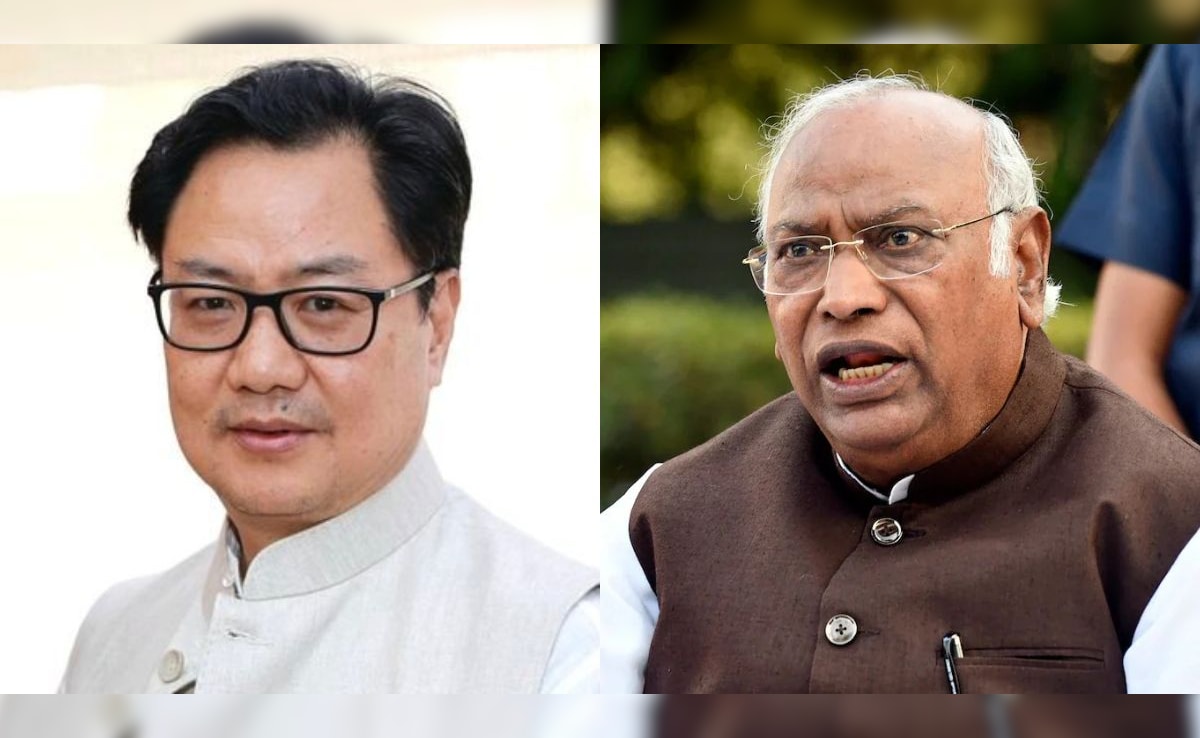 Diplomat Rebuts M Kharge's H1-B Attack On Centre, Kiren Rijiju Reacts