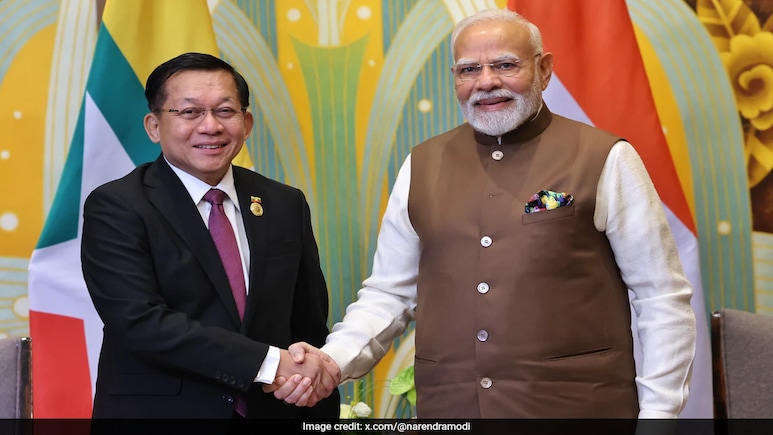 "Hope For Fair Elections In Myanmar": PM Modi To Junta Chief "Hope For Fair Elections In Myanmar": PM Modi To Junta Chief