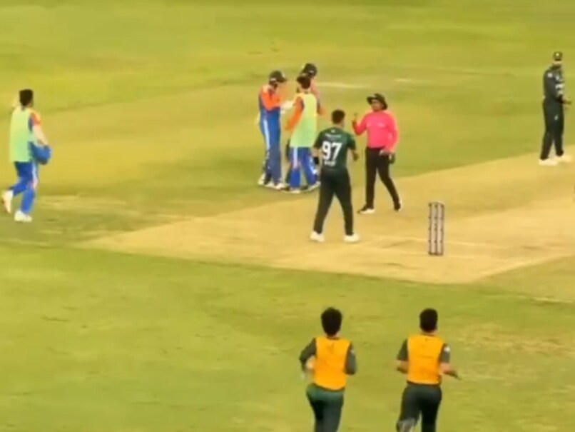 Fresh Video Of Haris Rauf's Altercation With Abhishek Sharma Surfaces, Shows What Rinku Singh Did