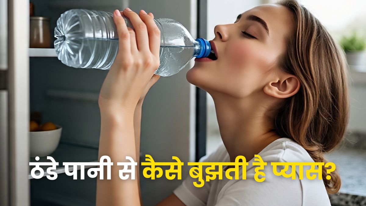 गर्म पानी के मुकाबले, ठंडे पानी से तुरंत क्यों बुझ जाती है प्यास? ये रही वजह