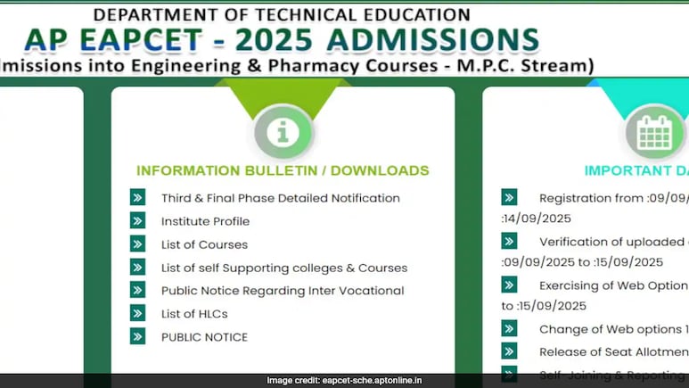 APCET 2025 MPC Stream Seat Allotment Result To Be Out Today, Here's Direct Link To Check APCET 2025 MPC Stream Seat Allotment Result To Be Out Today, Here's Direct Link To Check