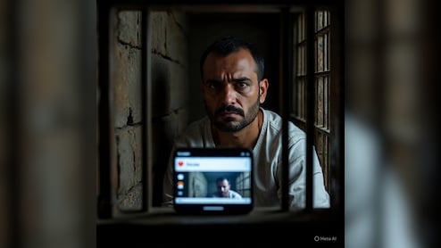 जेल से इंस्टा पर धमकी, हथकड़ी में आरोपी ने बनाई रील, कहा– ‘सिक्योरिटी में रहकर भी बचेगा नहीं’