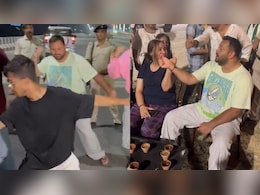 Video: Tejashwi Yadav Dances, Makes Reels With Young Artists In Patna