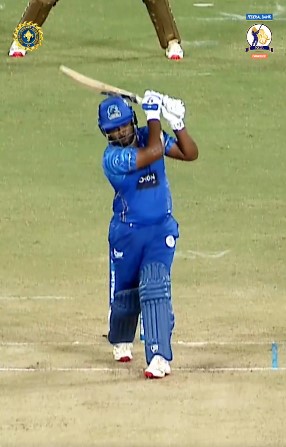 Watch: Samson Blasts No-Look Six, Showcases Incredible Form In T20 League