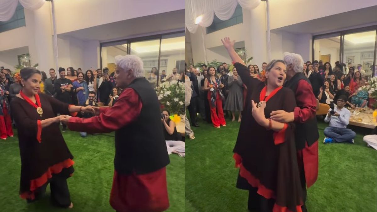 Birthday Girl Shabana Azmi Dances With Javed Akhtar To <i>Pretty Little Baby</i> In Video Of The Day