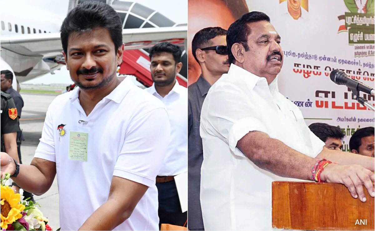 Tamil Nadu Deputy Chief Minister Udhayanidhi Stalin Slams EPS For ...