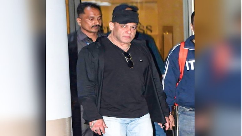 मुंबई पहुंचते ही नए क्लीन शेव लुक में नजर आए सलमान खान, तस्वीरें वायरल