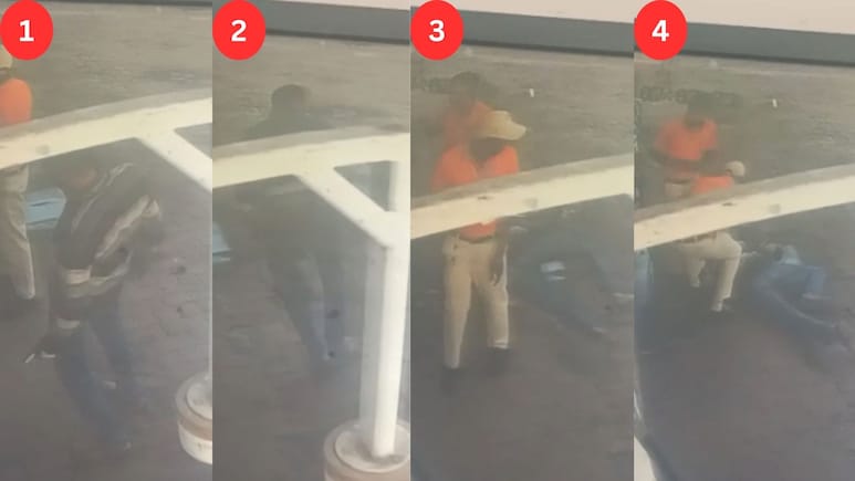 पेट्रोल भरवाते समय खत्‍म हुआ 'जिंदगी का ईंधन', पहले लड़खड़ाया, फ‍िर जमीन पर गिरा, डरा देगी मौत की ये तस्‍वीर