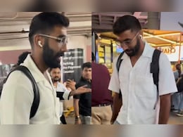 Jasprit Bumrah Loses Cool At Paparazzi Outside Mumbai Airport: "<i>Maine Bulaya Hi Nahi</i>" Jasprit Bumrah Loses Cool At Paparazzi Outside Mumbai Airport: "<i>Maine Bulaya Hi Nahi</i>"