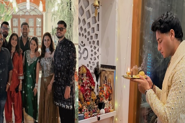 धोनी से लेकर अभिषेक शर्मा तक... भारतीय क्रिकेटरों ने ऐसे मनाई दिवाली. देखें 10 तस्वीरें