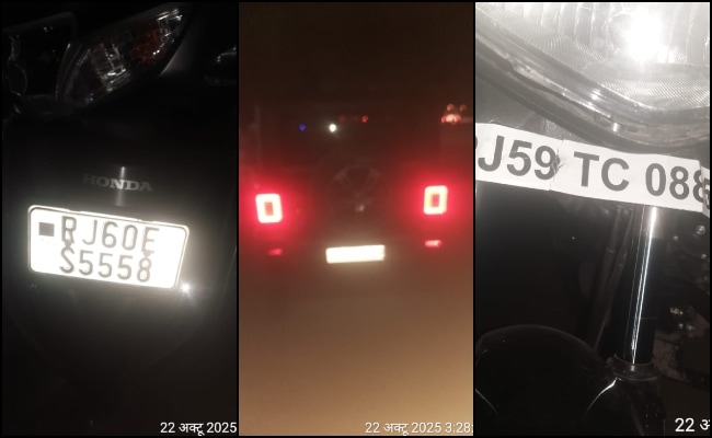 Fatal Collision in Jaipur: Four Family Members Dead After Speeding Thar Hits Motorcycles on NH-52