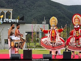 India's Kathakali Brings Mahabharata To Life In South Korea's Miryang India's Kathakali Brings Mahabharata To Life In South Korea's Miryang